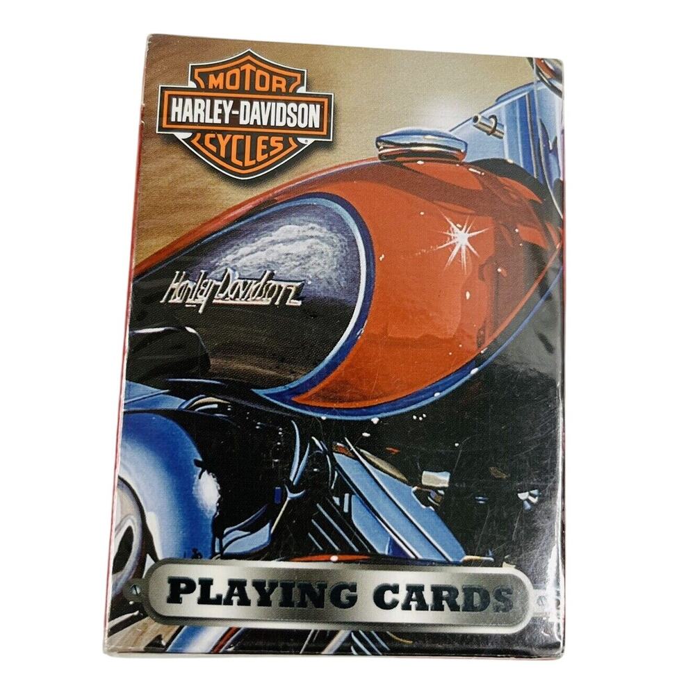 Harley-Davidson‎ Motorcycles Playing Cards Full Deck Bicycle Scott Jacobs 2003